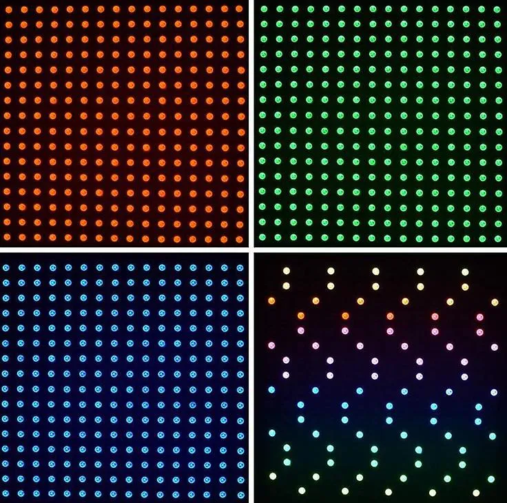 16*16 Matrix Colorful Led Pixel Module Light AZ19359