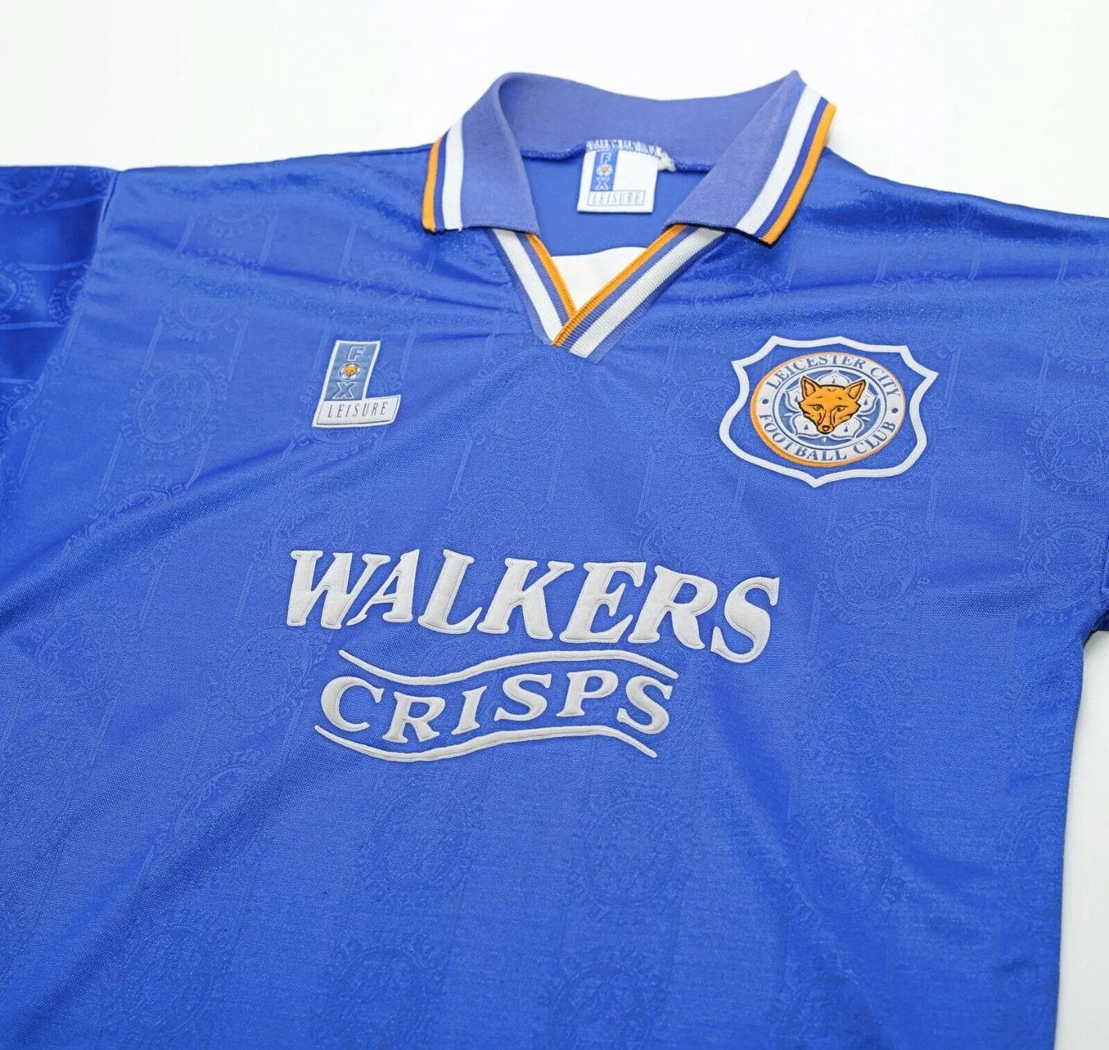 1994/96 LEICESTER CITY Vintage Fox Leisure Home Football Shirt (M)