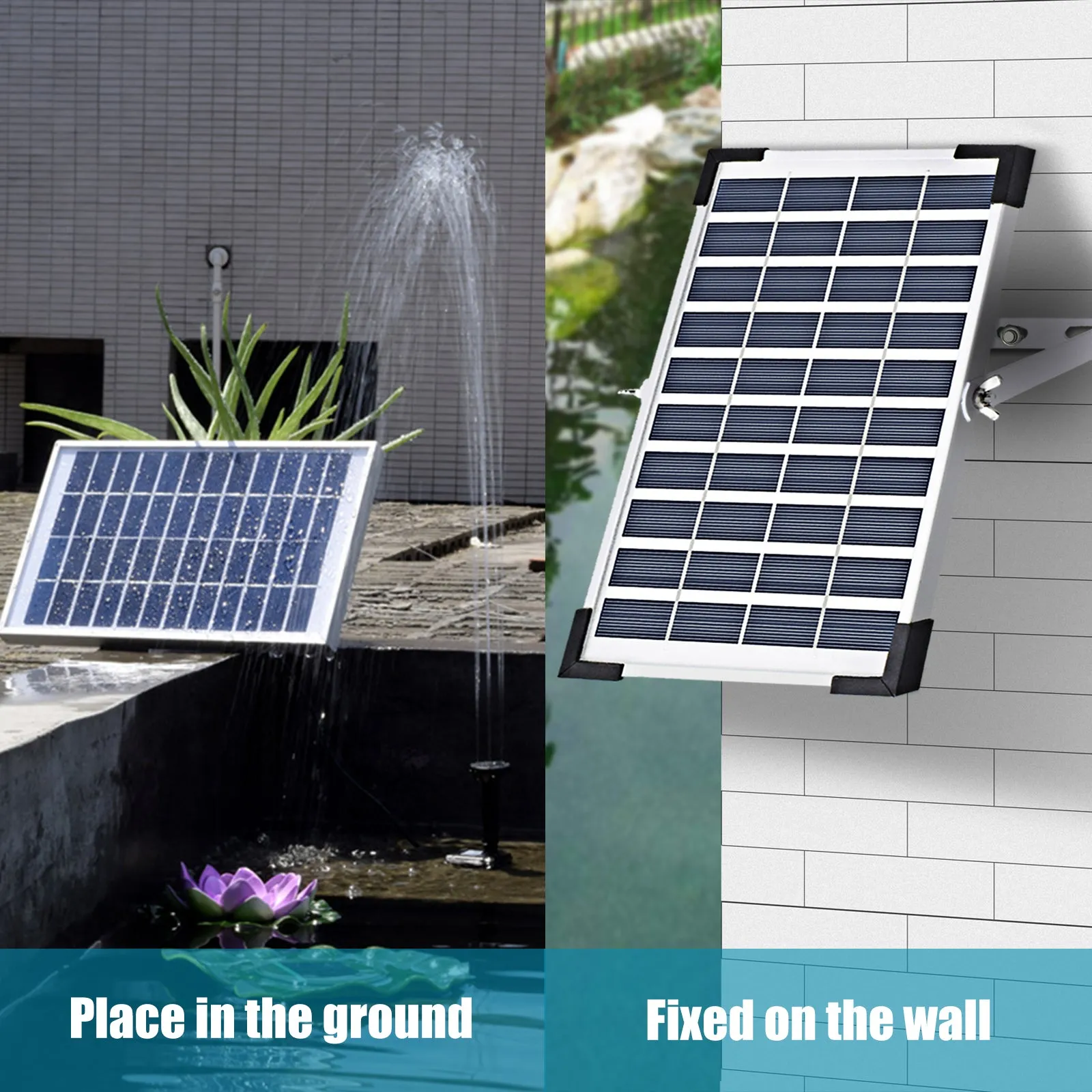 5W Solar Fountain Pump