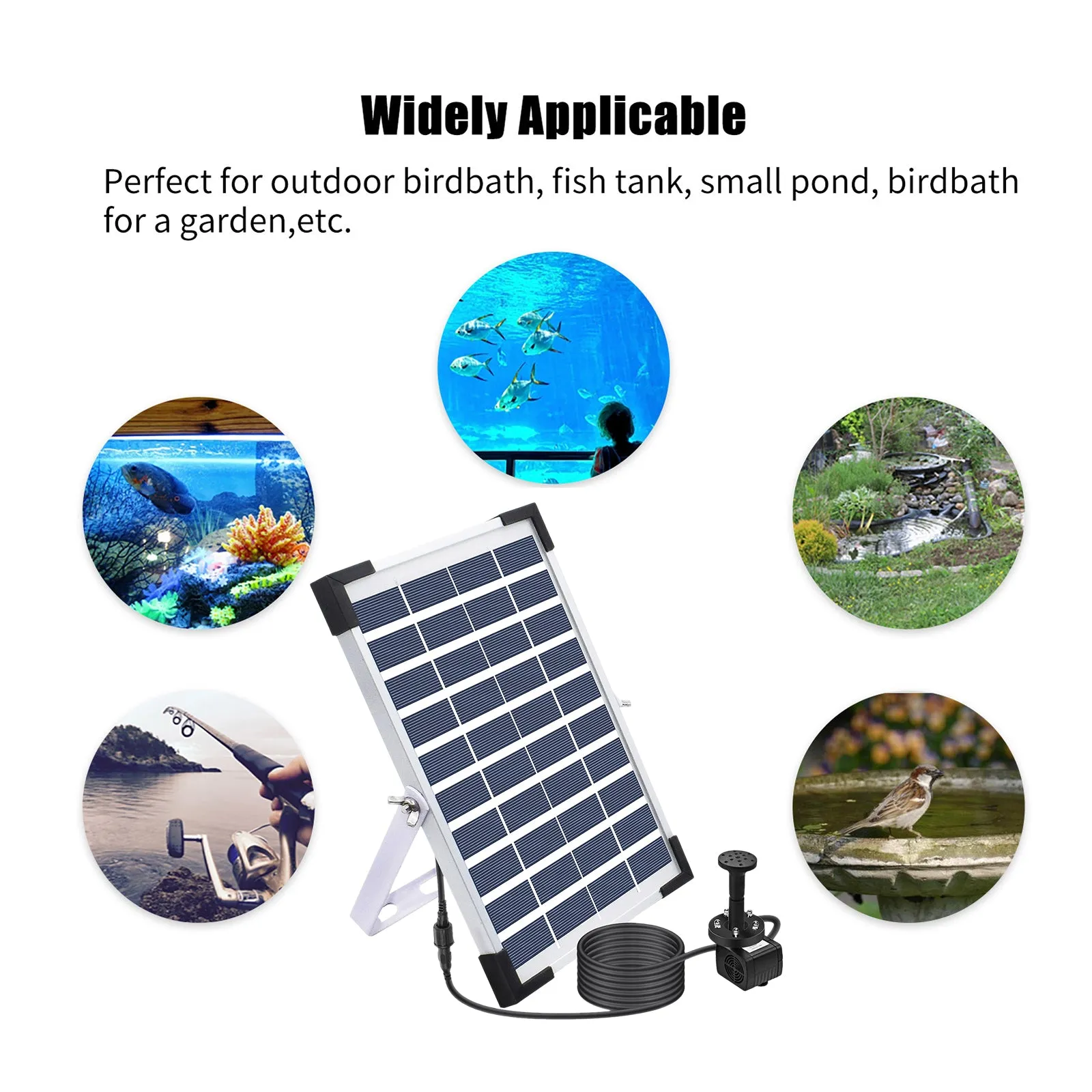 5W Solar Fountain Pump