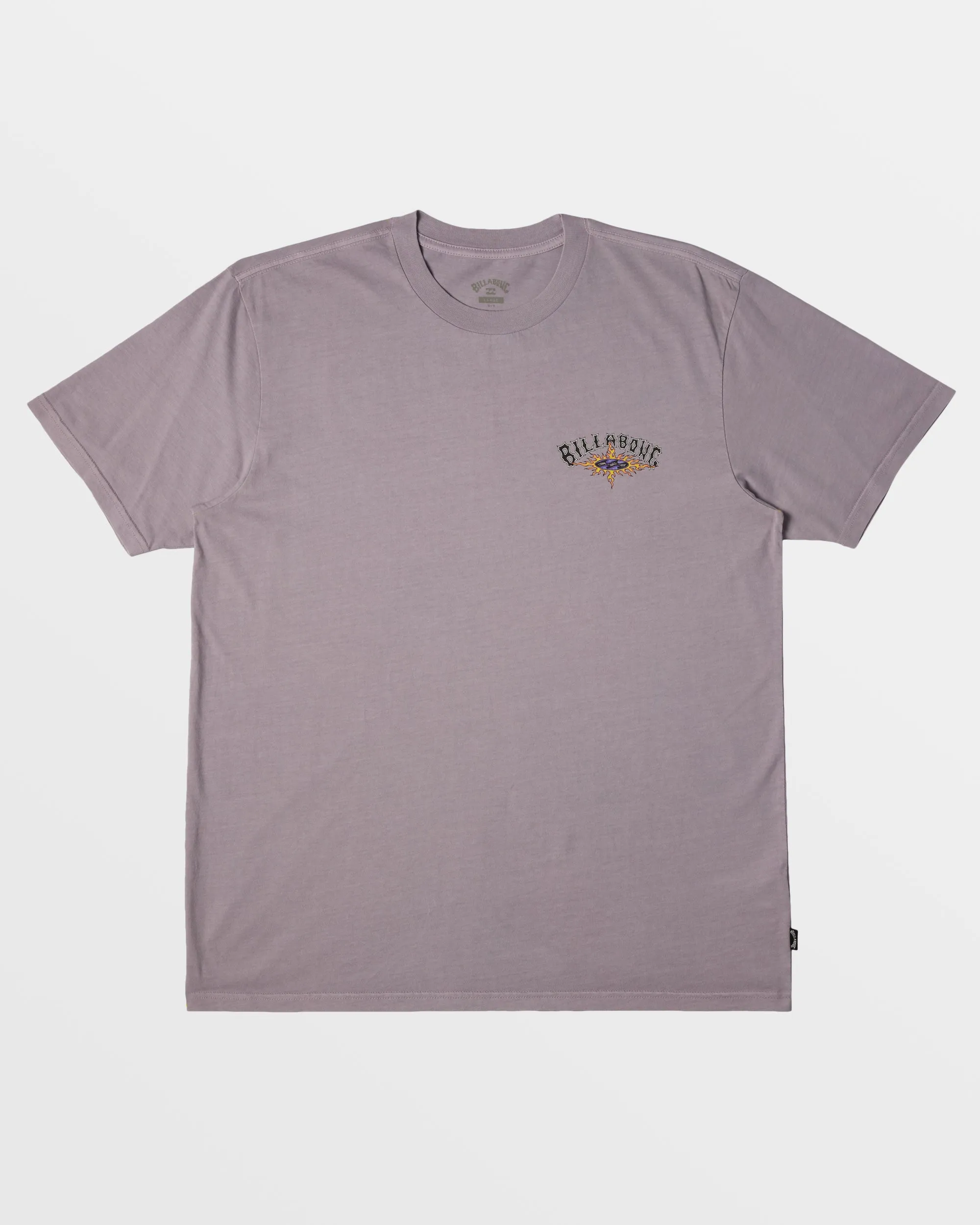 Arch Wash Wave Washed T-Shirt - Purple Ash