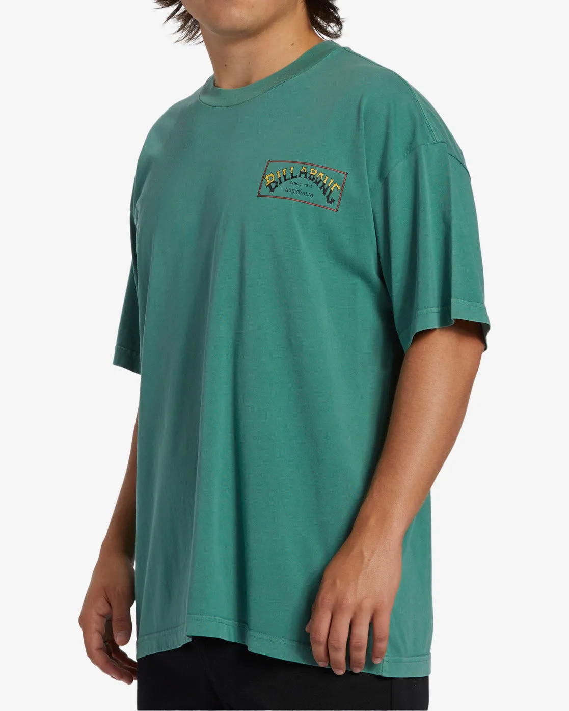 Arch Wave OG Short Sleeve Wave Washed T-Shirt - Billiard