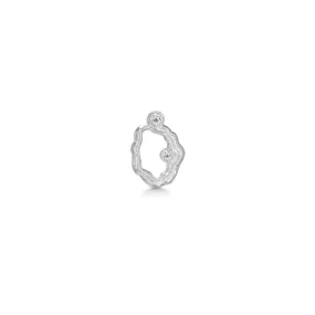 Aurora Silver Earring w. Zirconia