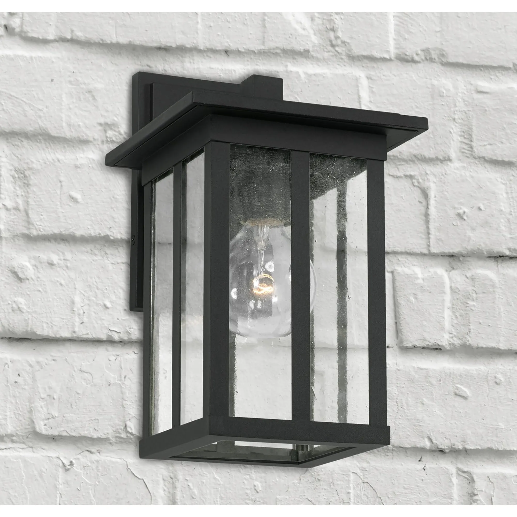 Barrett Coastal Outdoor Wall Lantern - Small - Black