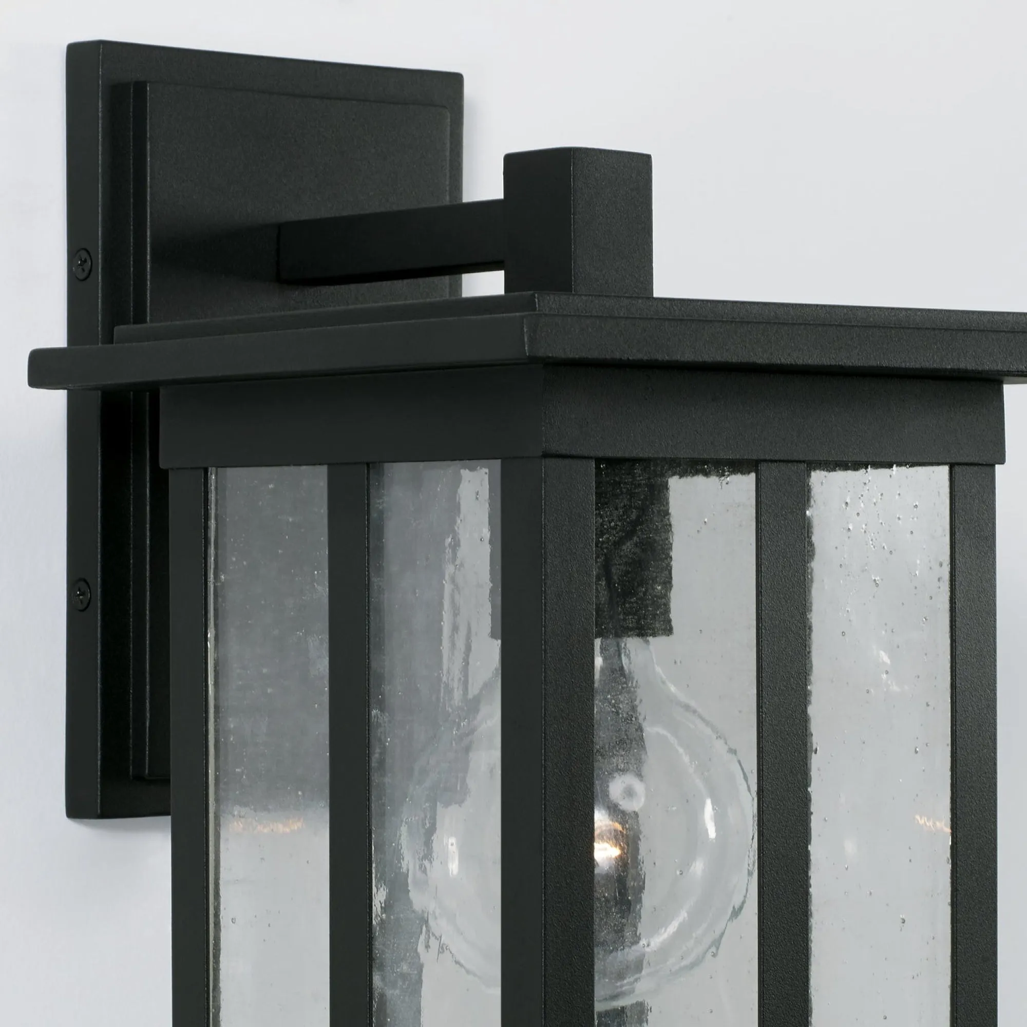 Barrett Coastal Outdoor Wall Lantern - Small - Black