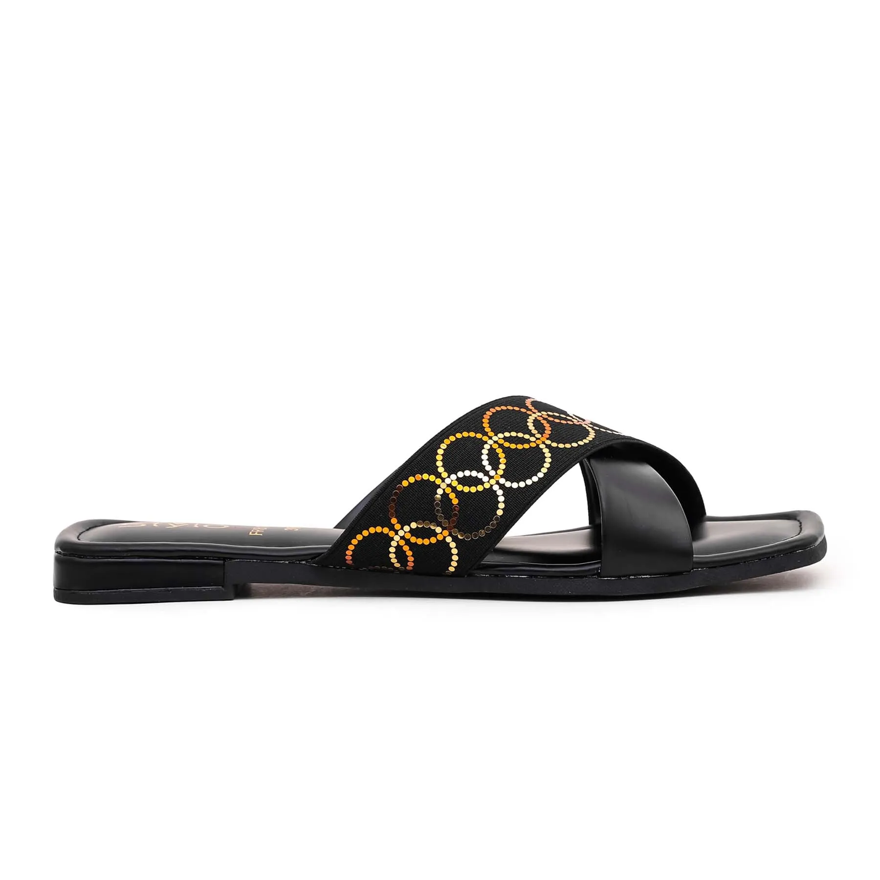 Black Formal Slipper FR8184