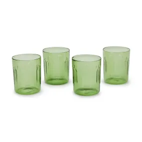 Bodum Chicago Glasses - Set of 4 - Green