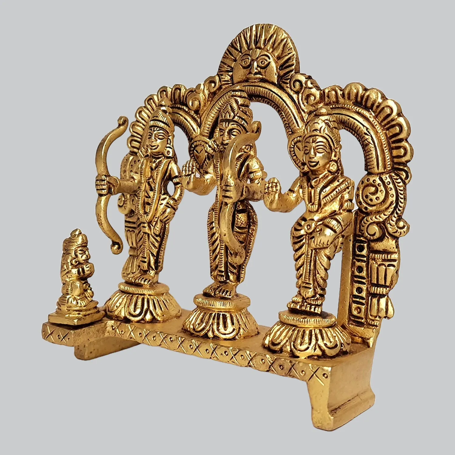 Brass Ramdarbar with Arch 5.5 in