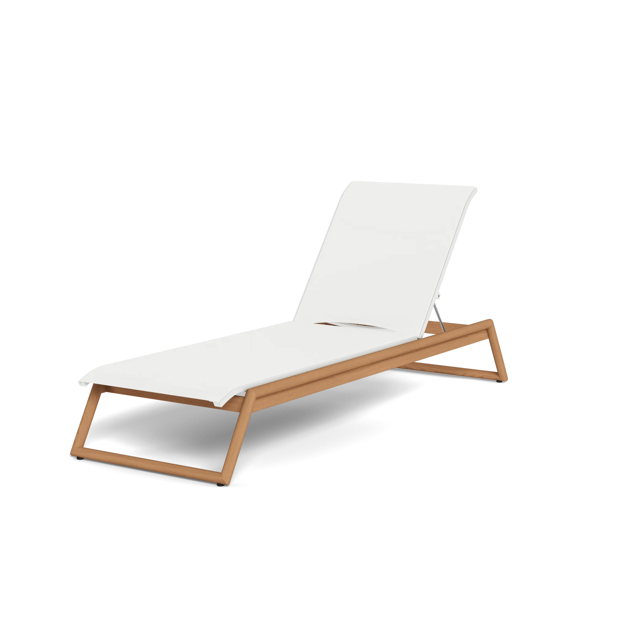 Breeze Xl Teak Stacking Sun Lounge