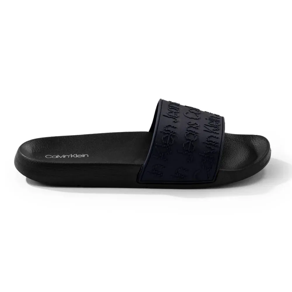 Calvin Klein Speak Slippers - BLKNVY