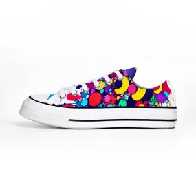 Colorful Collection - Classic Unisex Low Top Canvas Sneakers