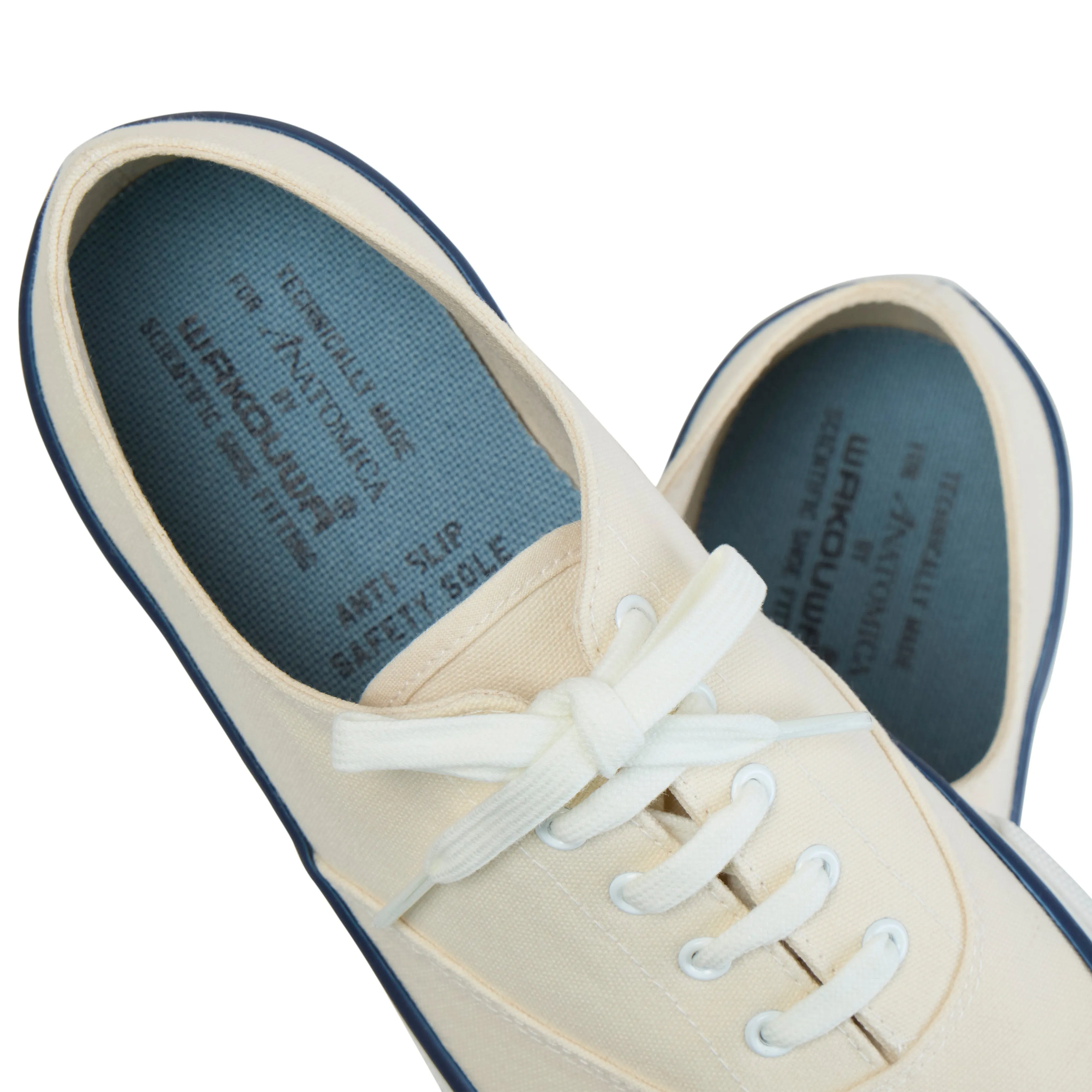 Cotton Canvas Deck Shoe Low