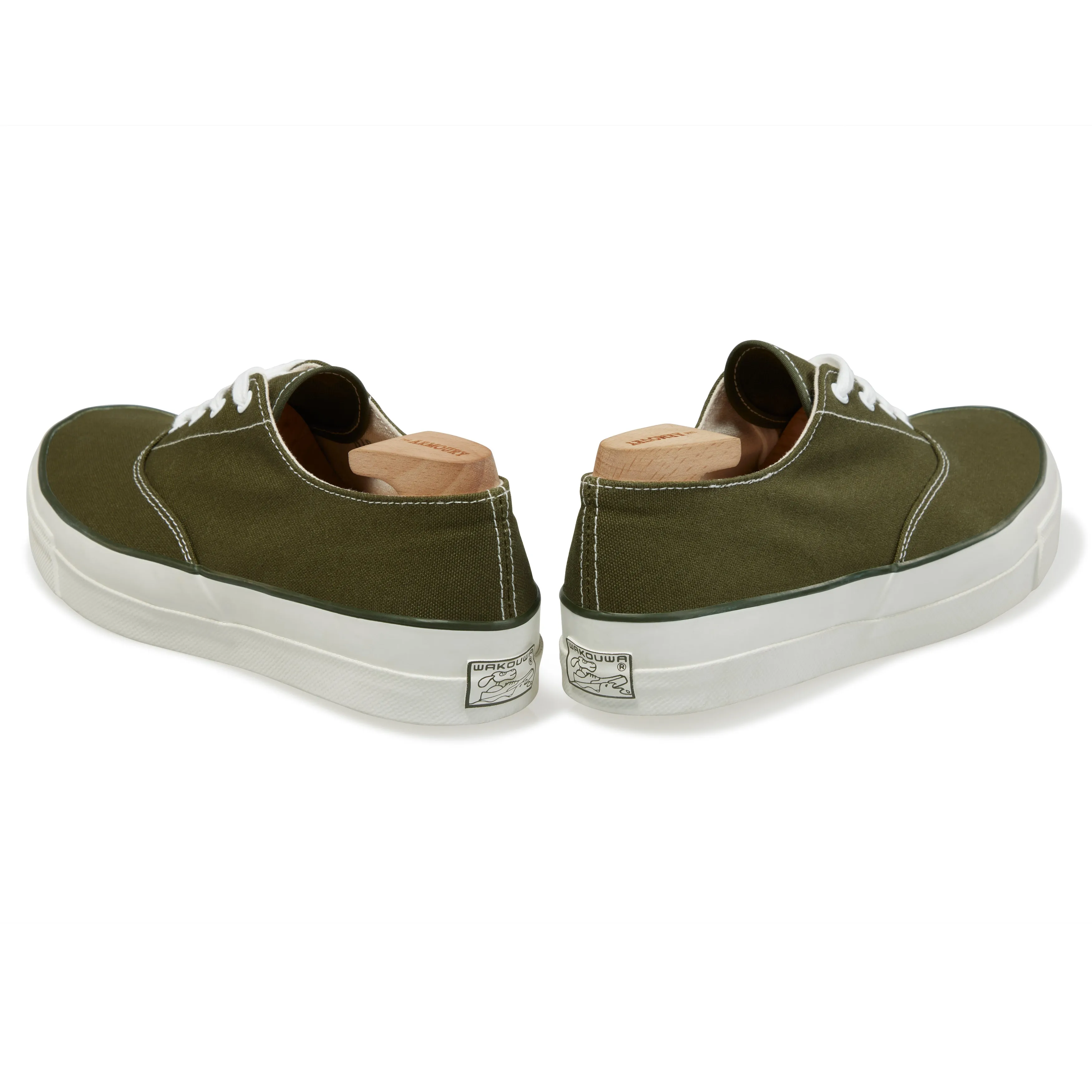 Cotton Canvas Deck Shoe Low