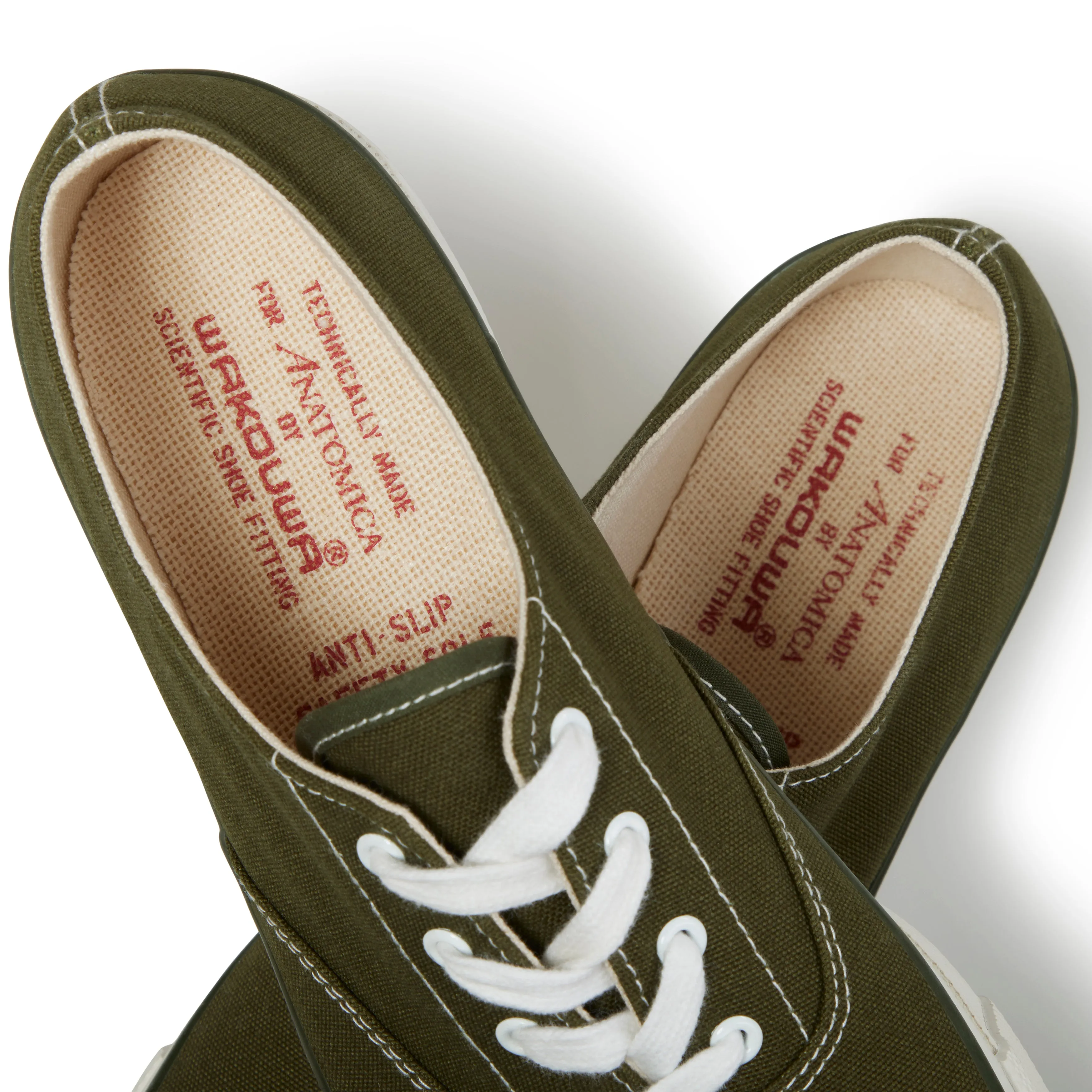 Cotton Canvas Deck Shoe Low