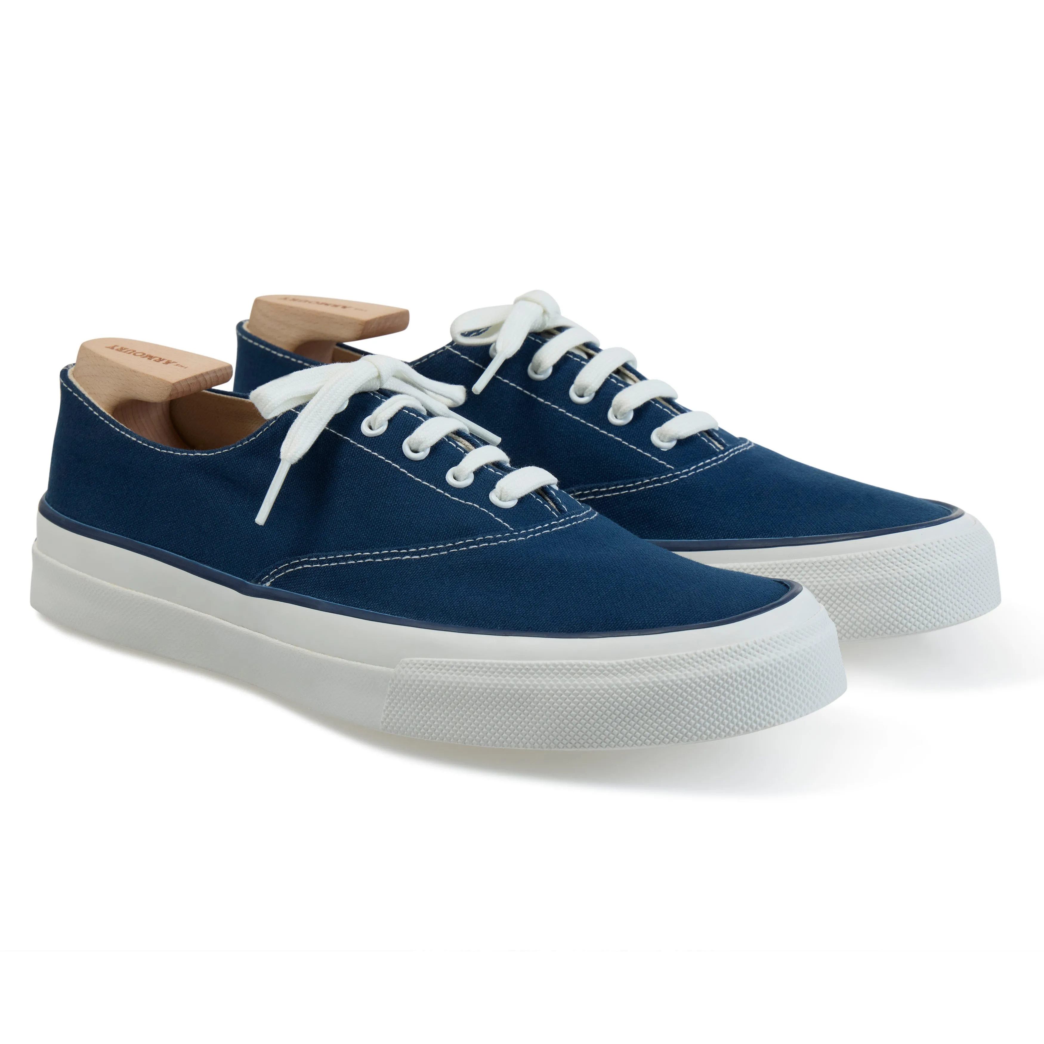 Cotton Canvas Deck Shoe Low