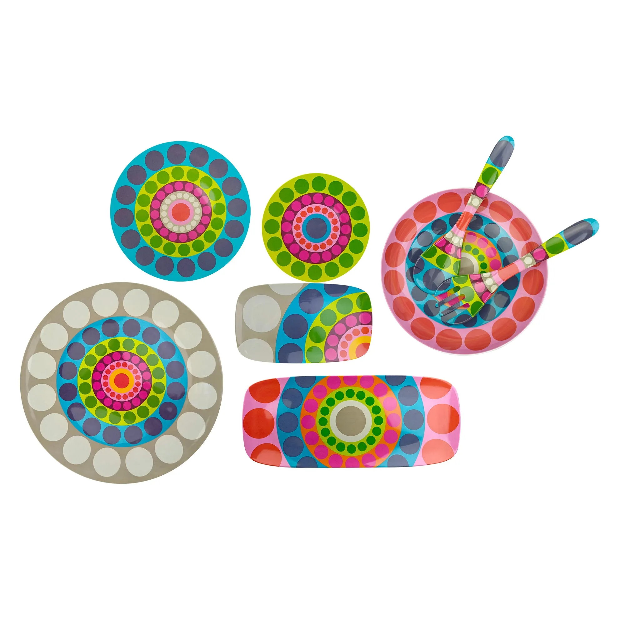 Dial Salad Server Set