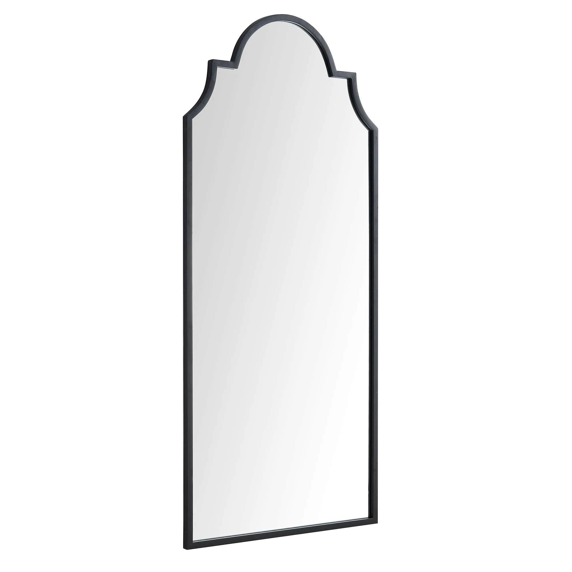 Essa Moroccan Style Full Length Mirror 160 x 70 cm, Black