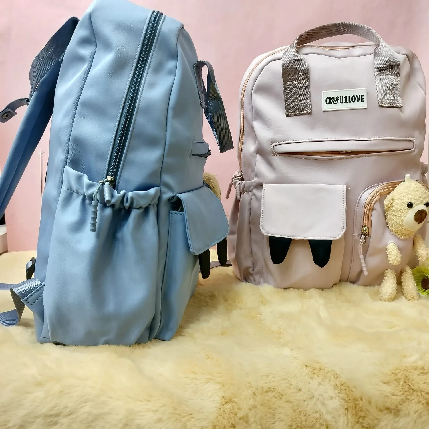 Fancy Bag  With Mini Teddy.