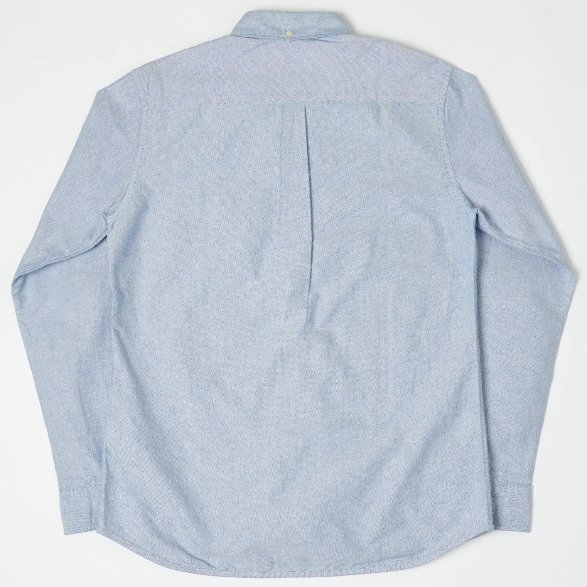 Full Count 4892 Oxford Cloth Button Down Shirt - Blue