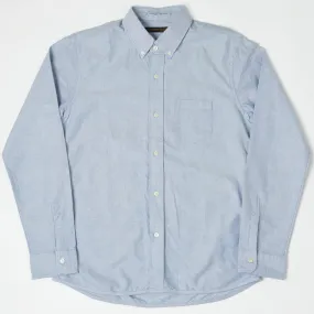 Full Count 4892 Oxford Cloth Button Down Shirt - Blue