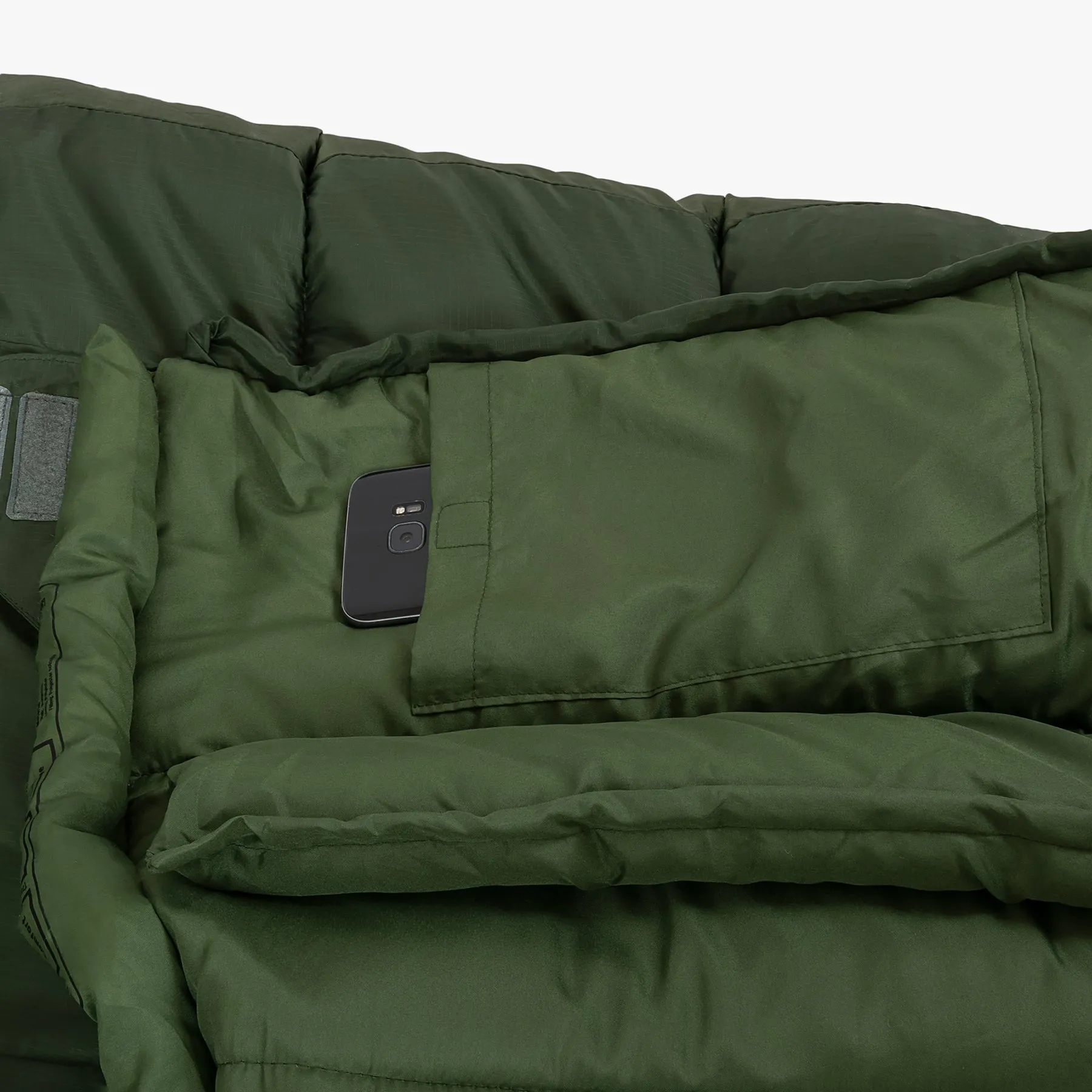 Highlander Forces Phoenix Spark 150 Mummy Sleeping Bag Olive Green