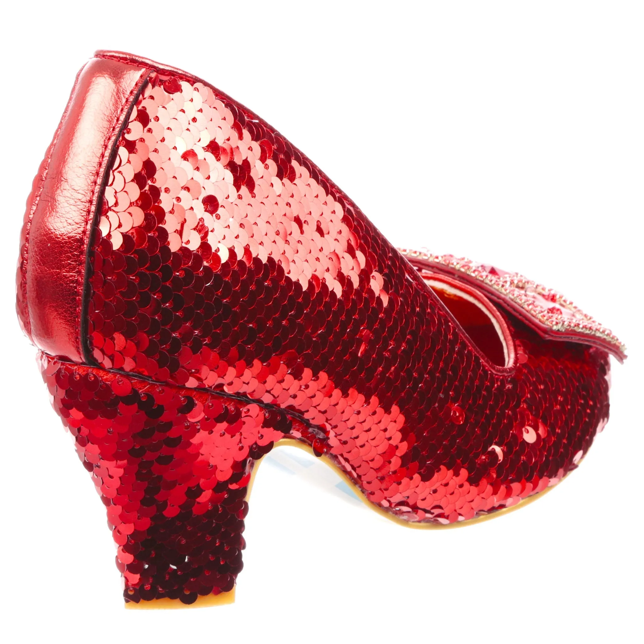 Irregular Choice Womens Wizard of Oz Think of Home Again High Heel - Red