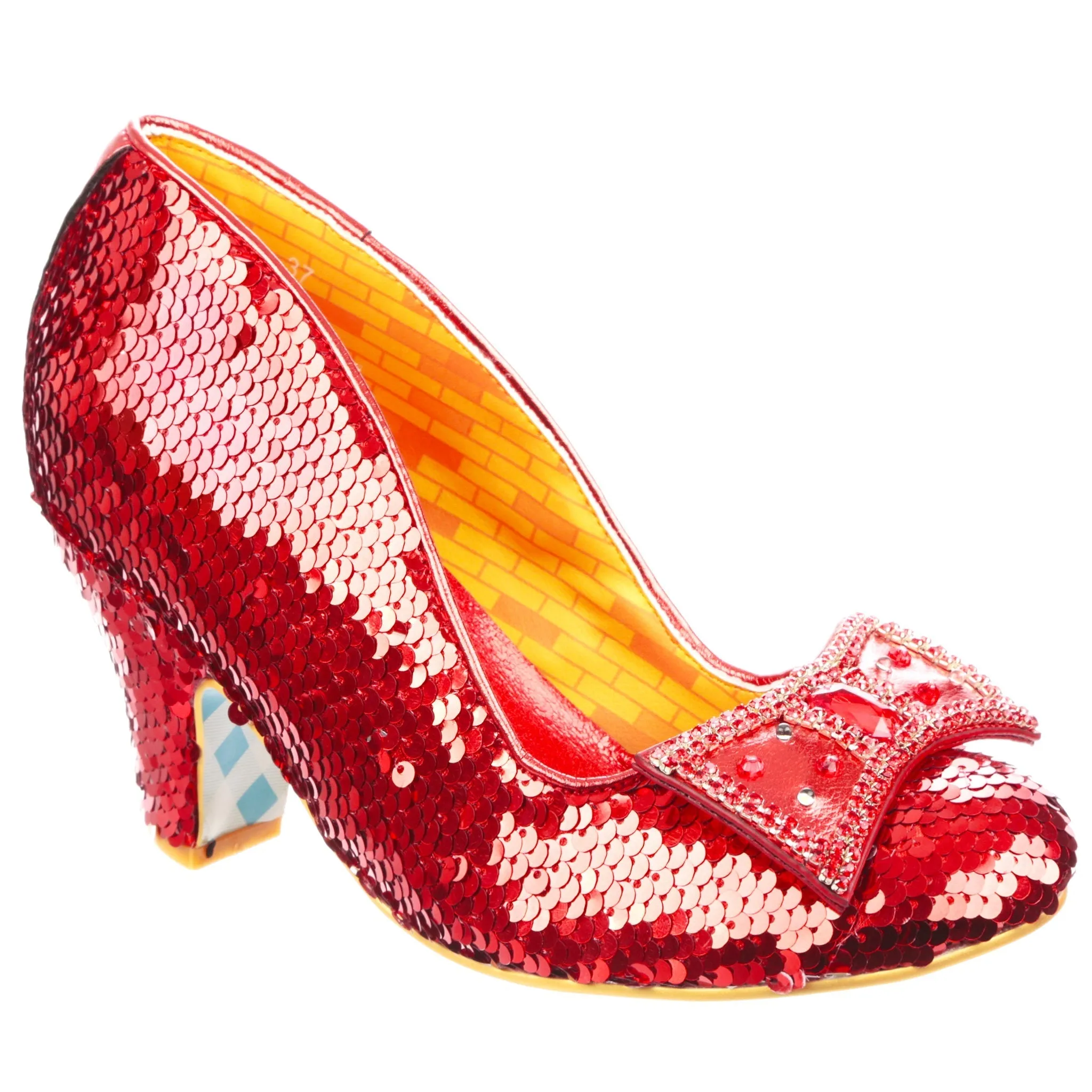 Irregular Choice Womens Wizard of Oz Think of Home Again High Heel - Red