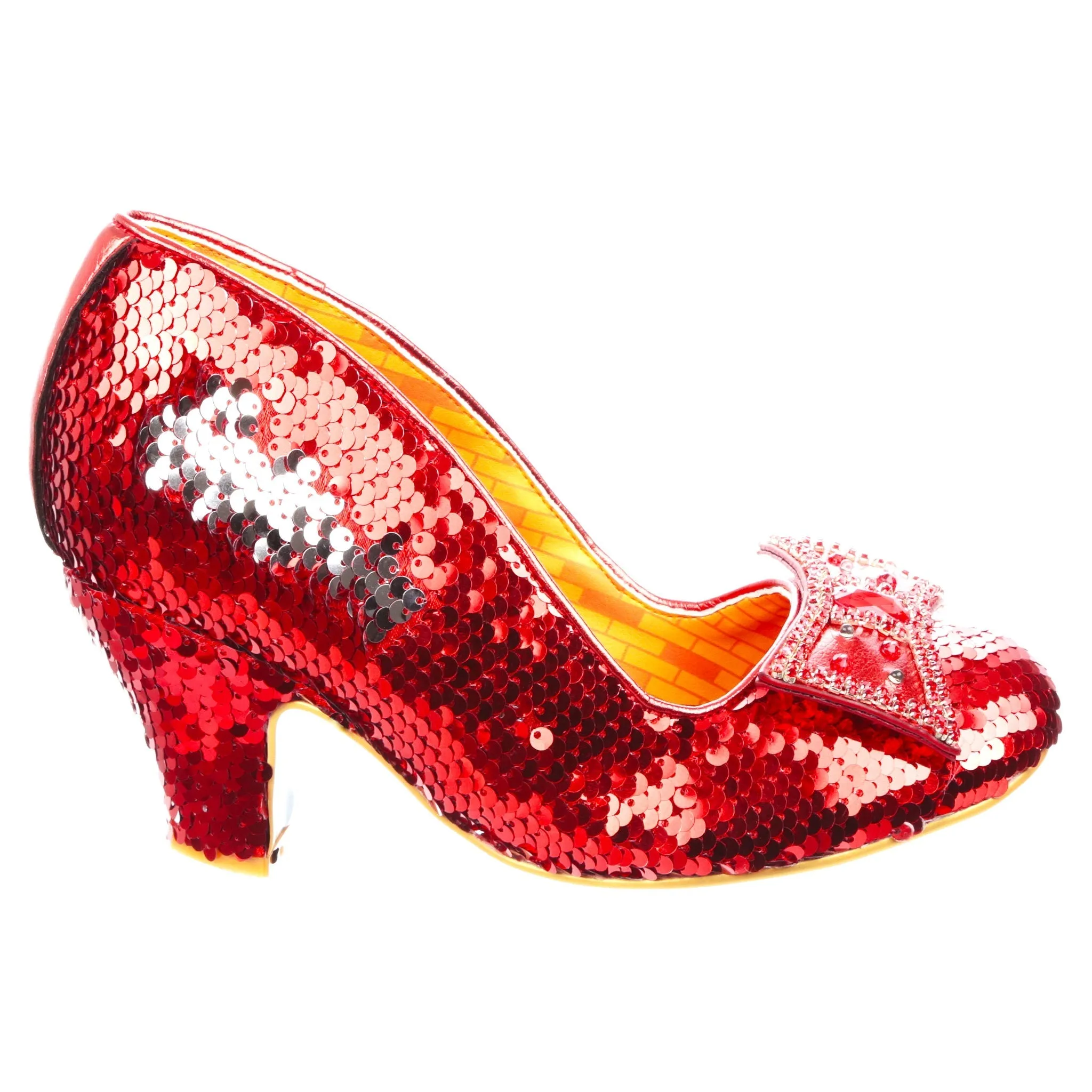 Irregular Choice Womens Wizard of Oz Think of Home Again High Heel - Red