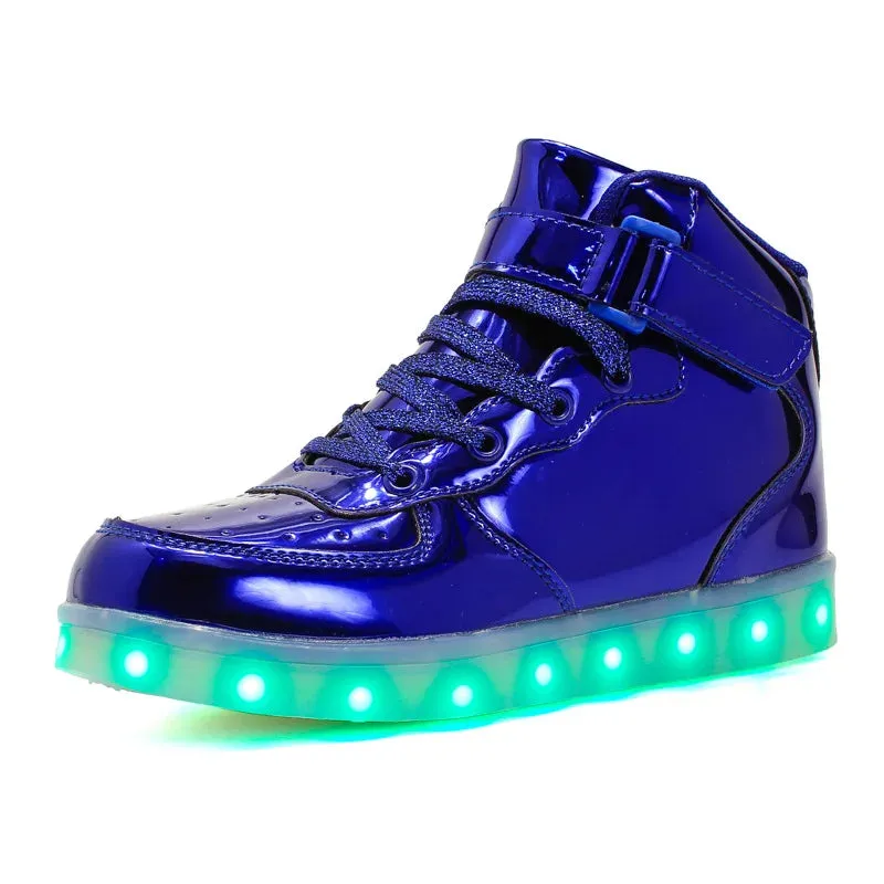 LED Shoes Kids Boys Girls Luminous Sneakers With Lights Glowing Led Slippers for Children Adult Feminino tenis