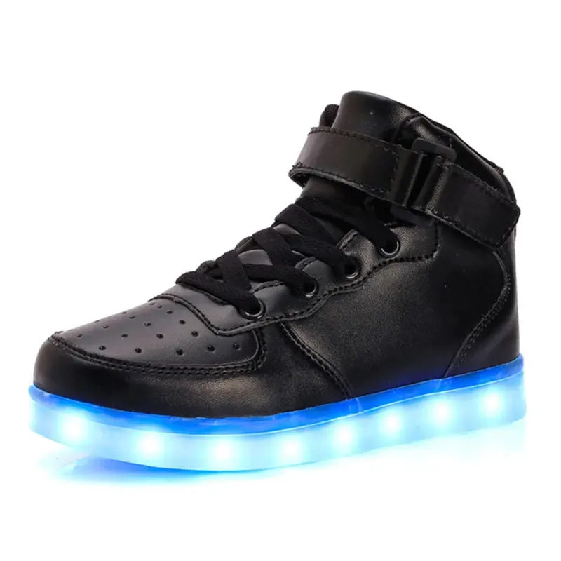 LED Shoes Kids Boys Girls Luminous Sneakers With Lights Glowing Led Slippers for Children Adult Feminino tenis