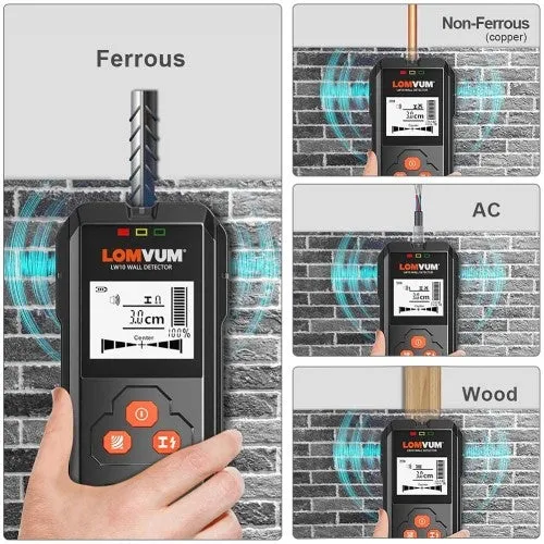 LOMVUM LW10 Multi-functional Wall Detector