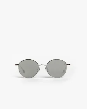 Madeline Sunglasses in White Gold