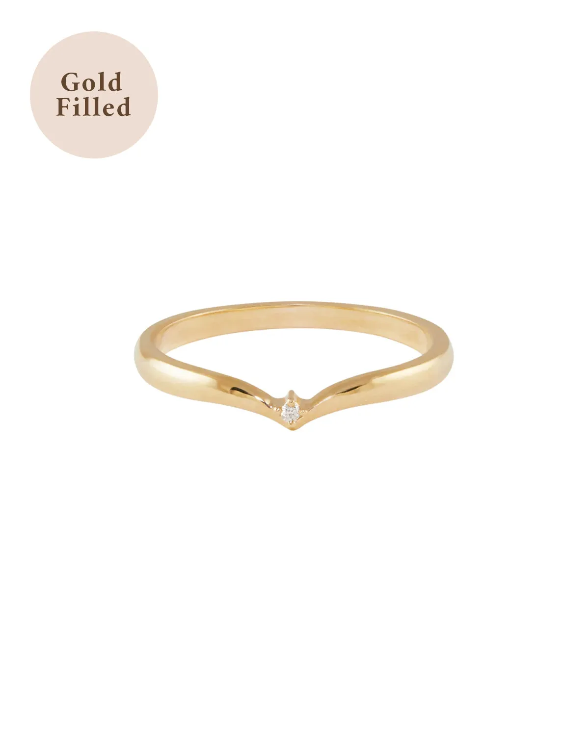 Marie Wishbone Ring