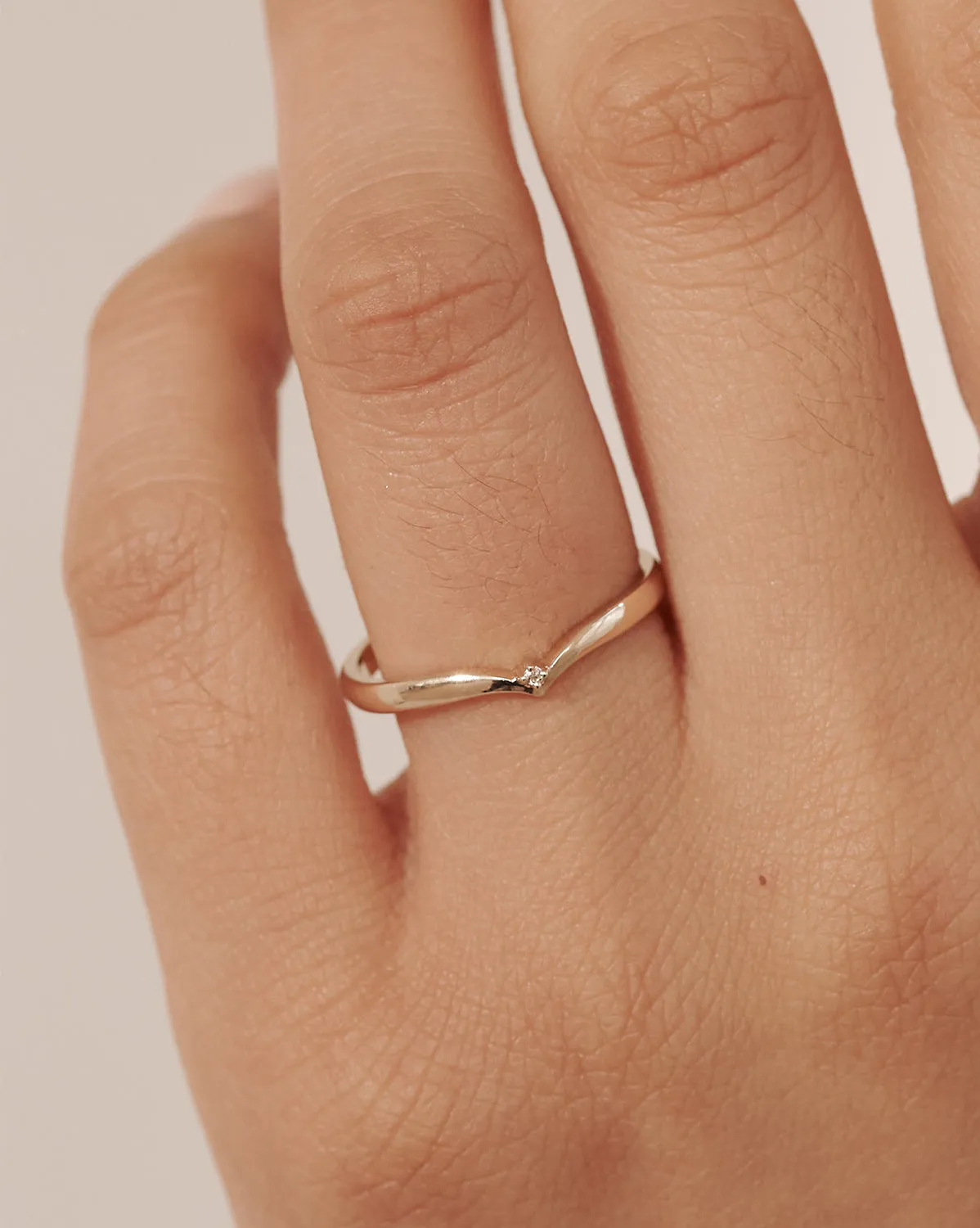 Marie Wishbone Ring