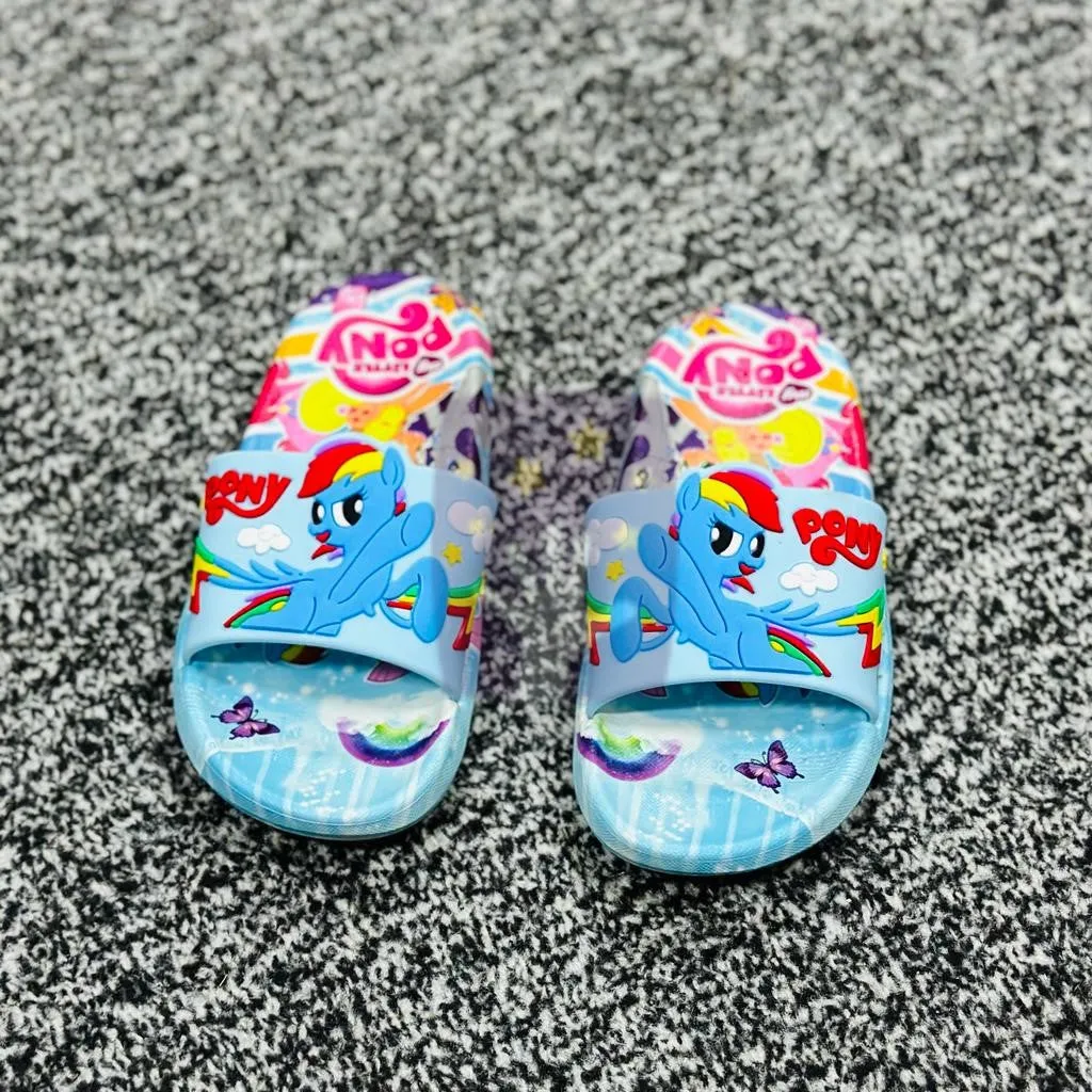 My Little Pony Blue Washable Soft Slippers 2504