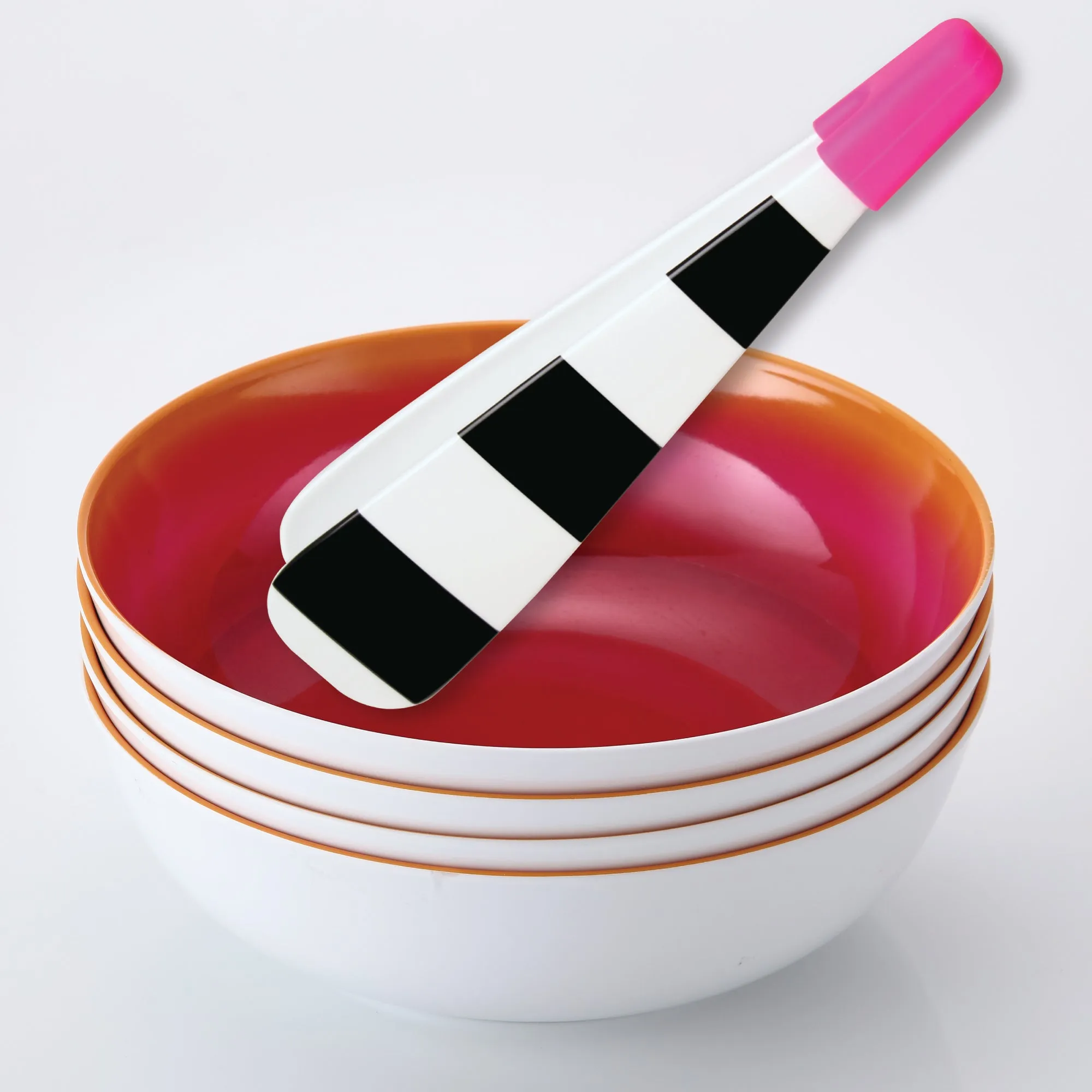 Pink Ombre Pasta Bowl