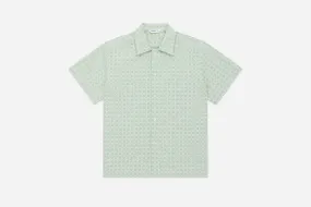 Resort Shirt ~ Seafoam Rattan