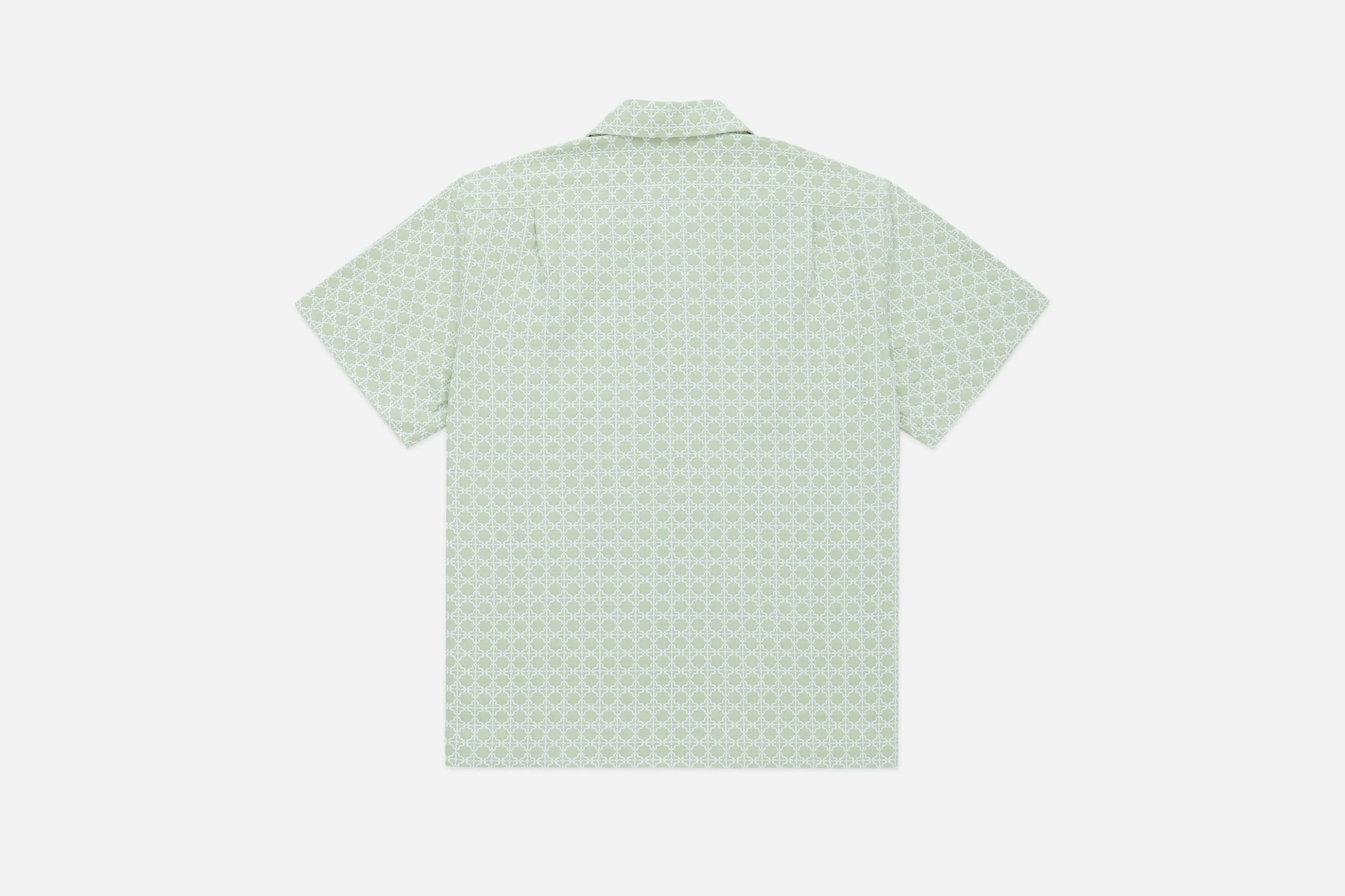 Resort Shirt ~ Seafoam Rattan