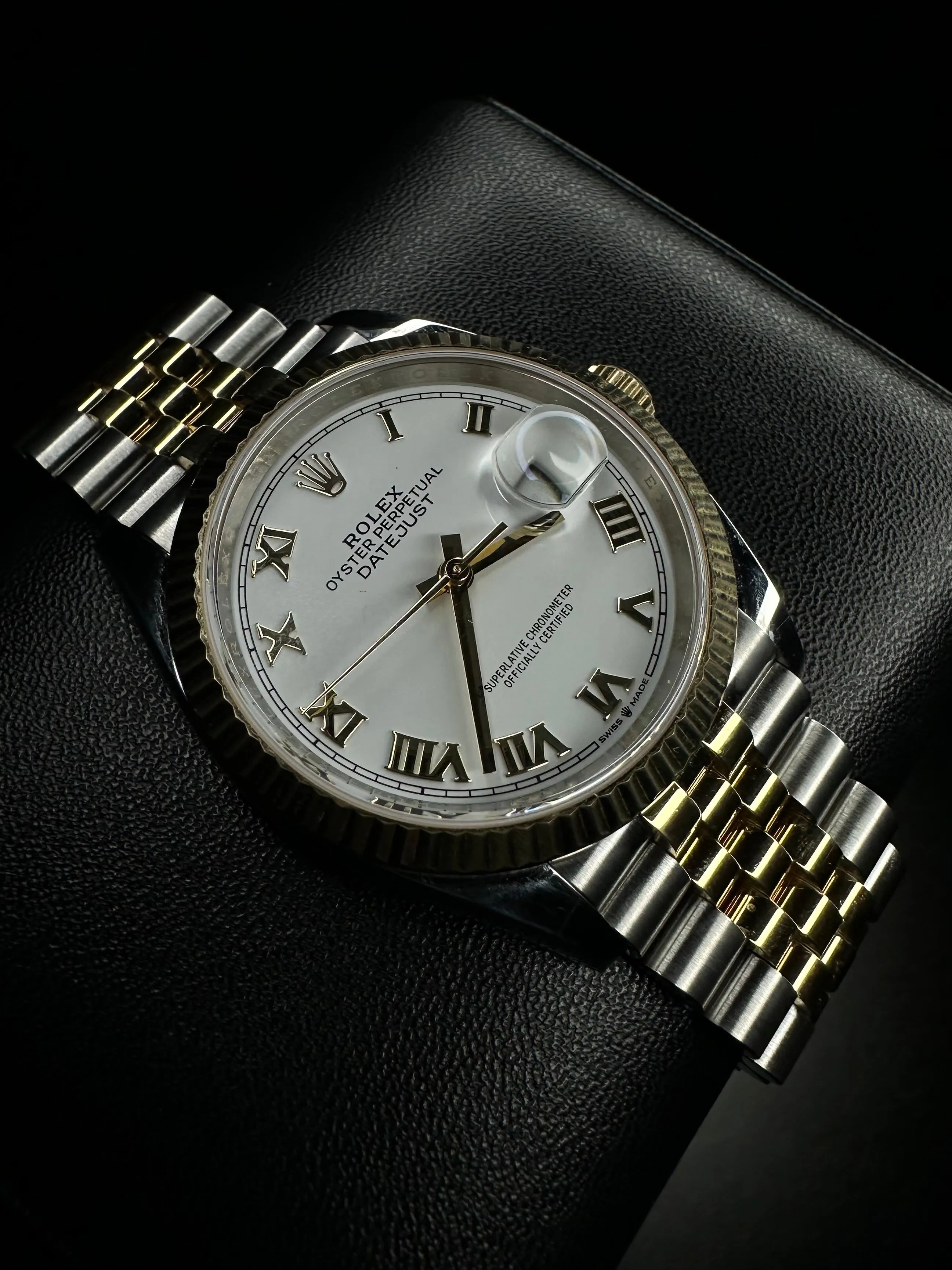 Rolex Datejust 36 White Roman 126233