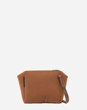 Saddle Brown Festival Mini Crossbody Bag