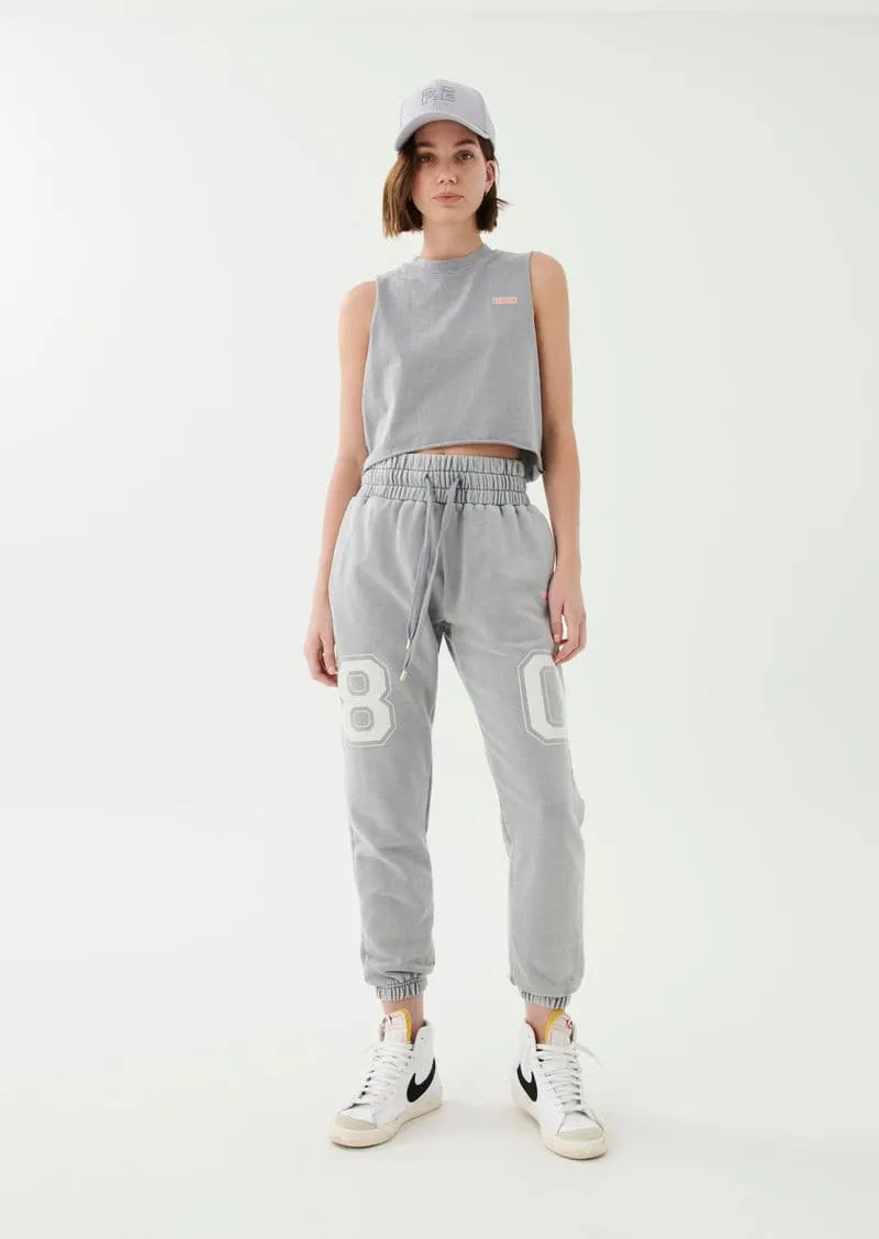 SOLAR TRACKPANT IN SILVER