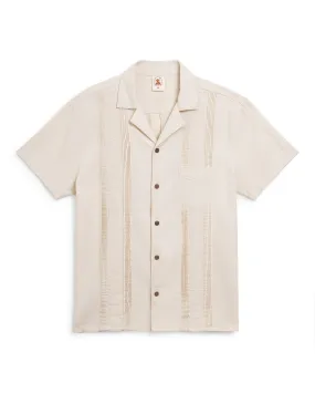 The Brisa Linen Shirt - Vintage Ivory