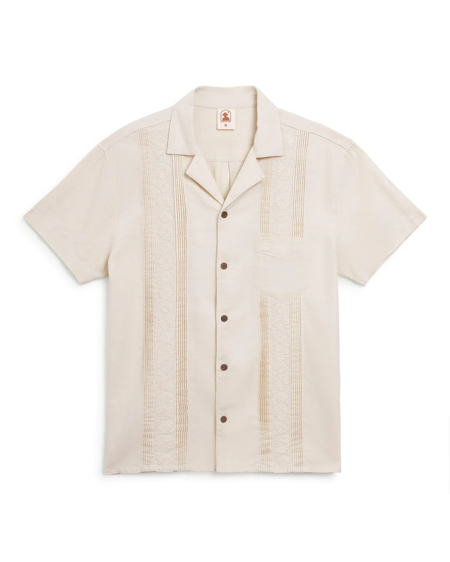 The Brisa Linen Shirt - Vintage Ivory