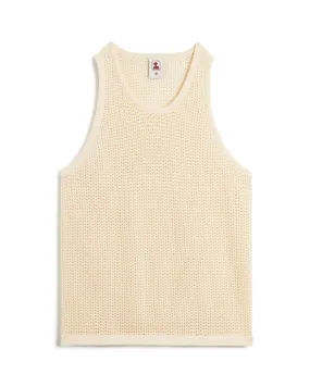 The Dominica Crochet Tank - Vintage Ivory