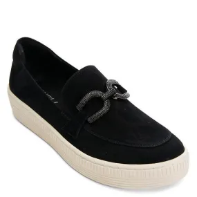 WOLFF CO YSALDE SUEDE - BLACK - YSALDEBLK